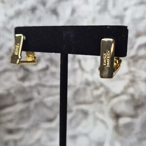 Celine Gold Clip-On Earrings